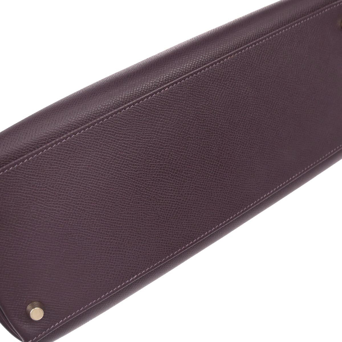 Hermes Raisin Epsom Kelly 32 Retourne 2way Shoulder Handbag
