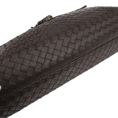 Bottega Veneta Brown Calfskin Intrecciato Briefcase Handbag