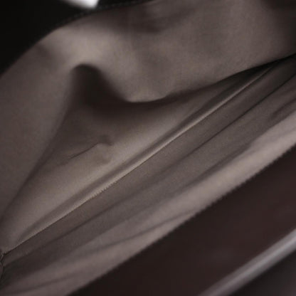 Bottega Veneta Brown Calfskin Intrecciato Briefcase Handbag