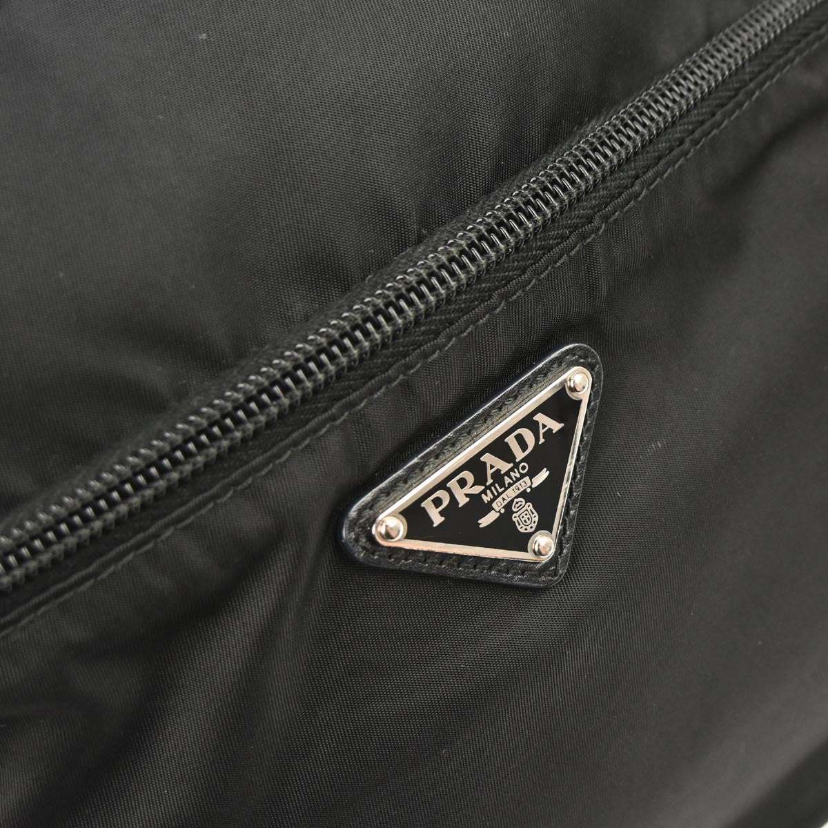 Prada Black Nylon Shoulder Bag