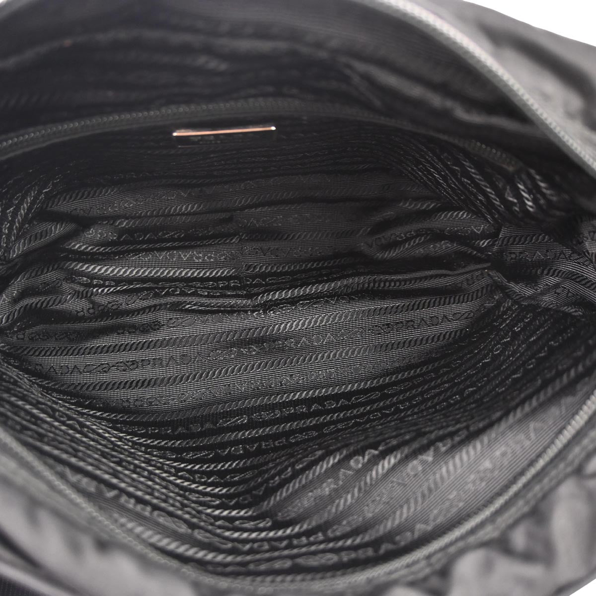 Prada Black Nylon Shoulder Bag