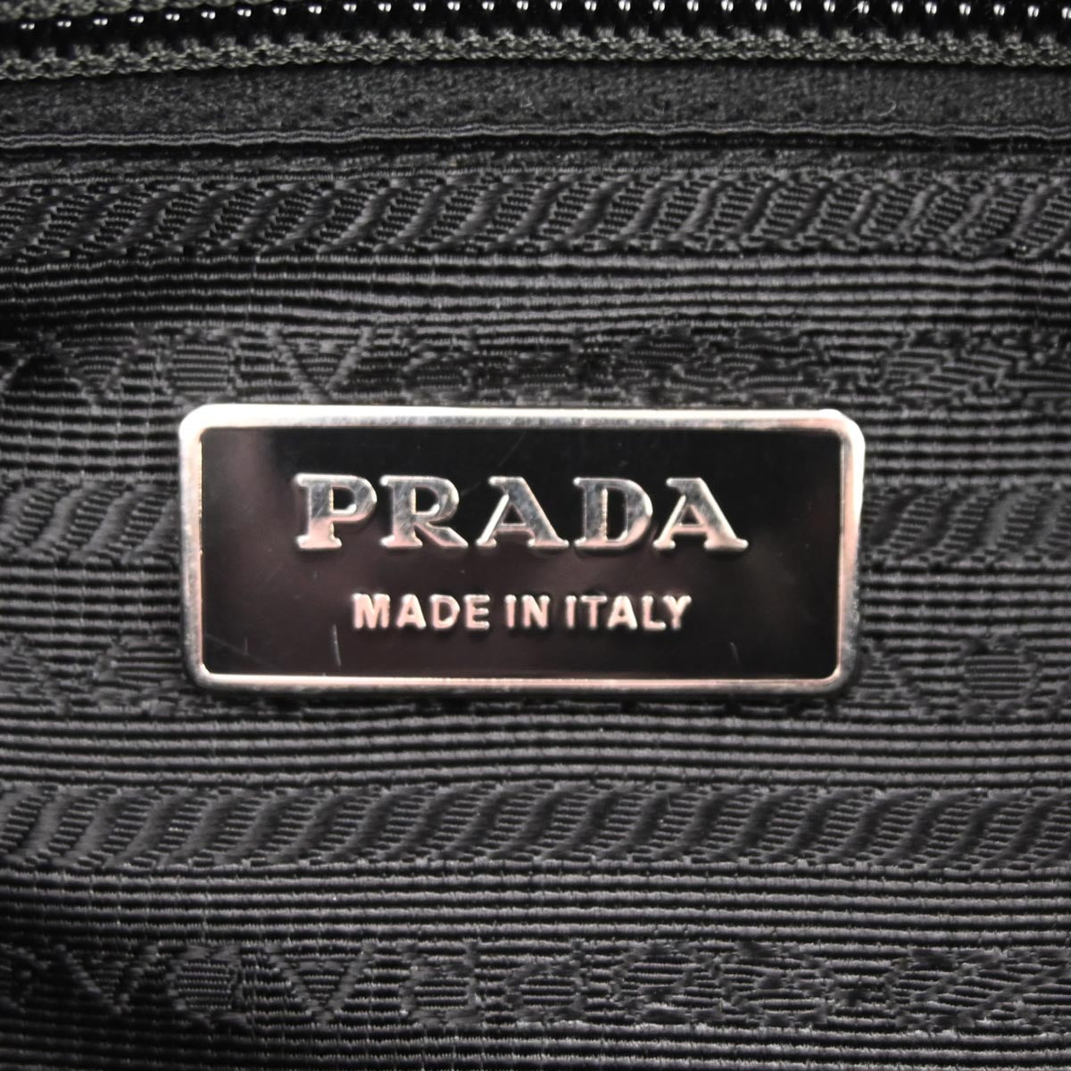 Prada Black Nylon Shoulder Bag