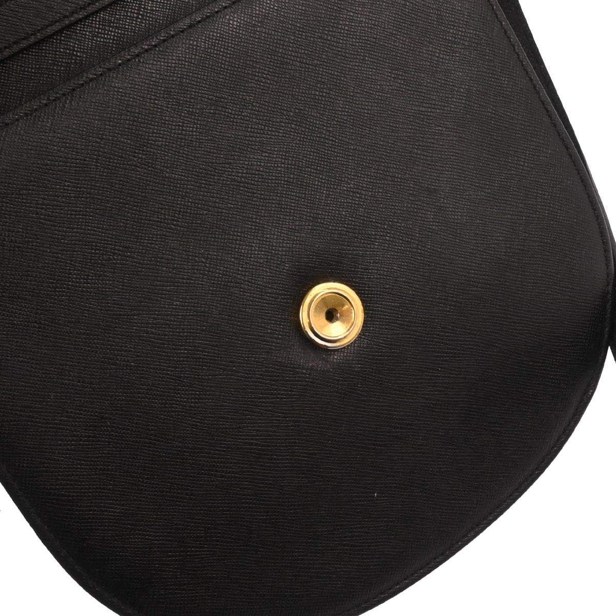 Yves Saint Laurent Black Leather Shoulder Bag