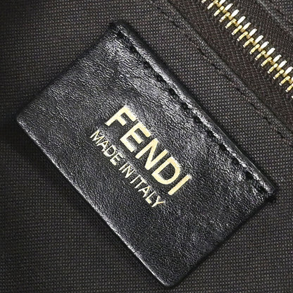 Fendi Brown PVC Zucchino Mamma Baguette Handbag