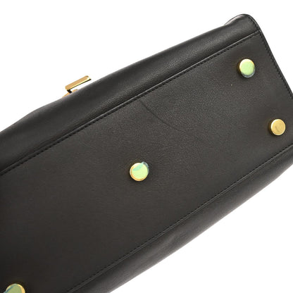 Saint Laurent Black Baby Cabas 2way Shoulder Handbag