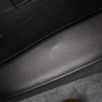 Saint Laurent Black Baby Cabas 2way Shoulder Handbag