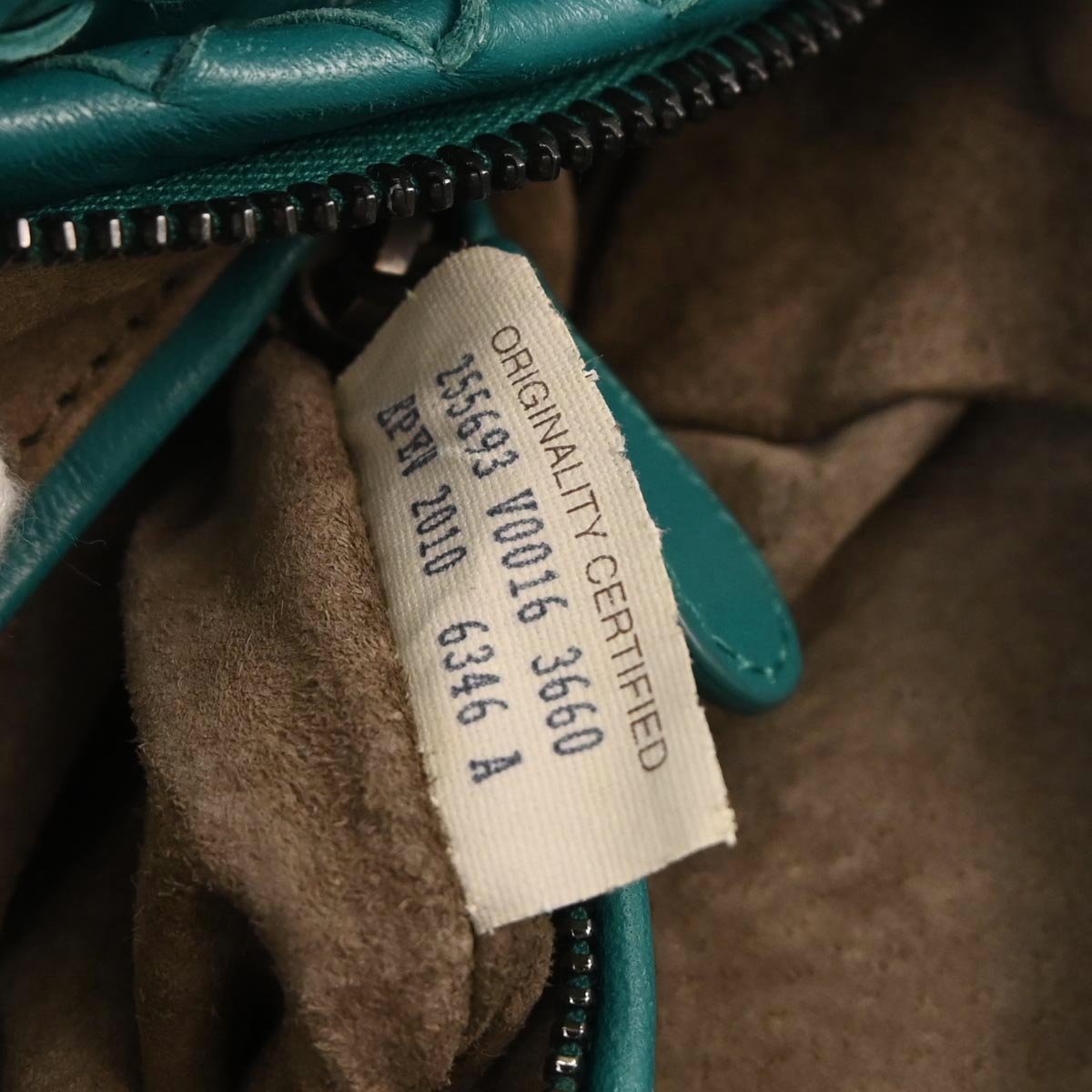 Bottega Veneta Green Intrecciato Shoulder Bag