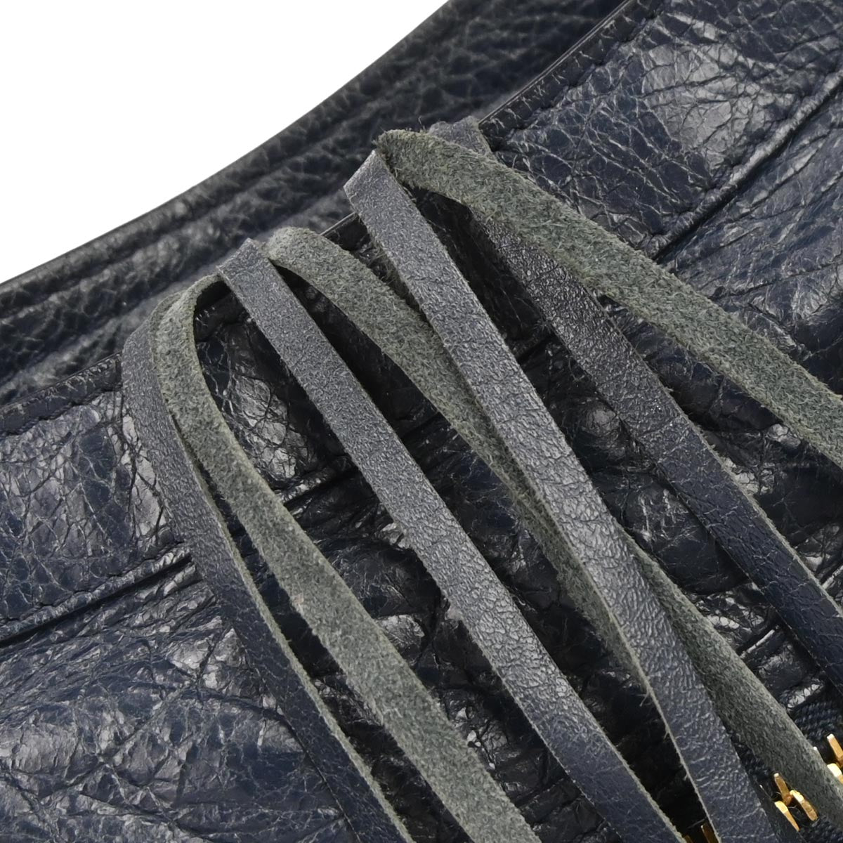 Balenciaga Navy Chevre City Small 2way Shoulder Handbag