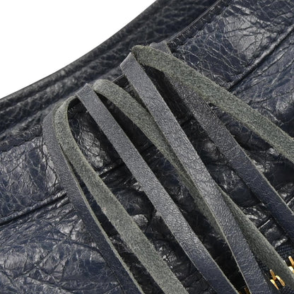 Balenciaga Navy Chevre City Small 2way Shoulder Handbag