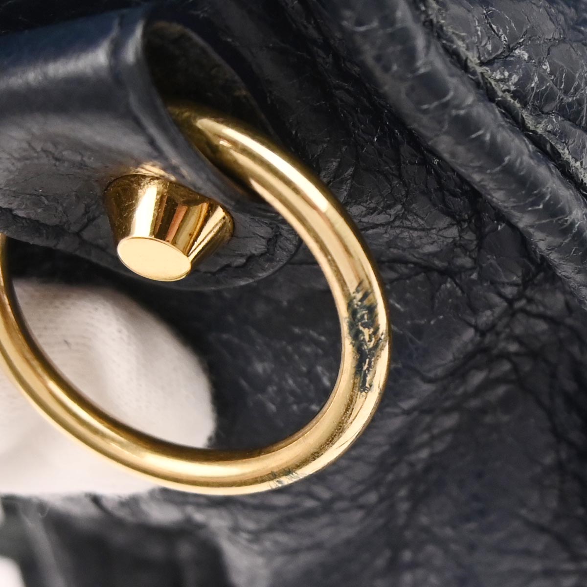 Balenciaga Navy Chevre City Small 2way Shoulder Handbag