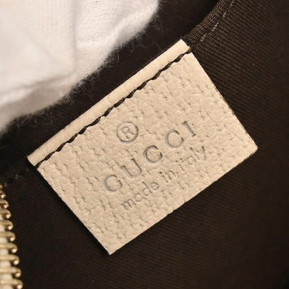 Gucci Ivory Beige Abbey D-ring GG Handbag