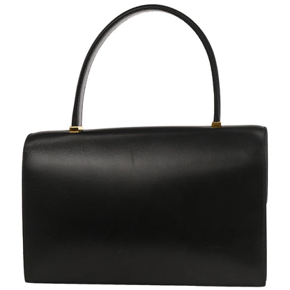 Hermes Black Box Calf Piano Handbag