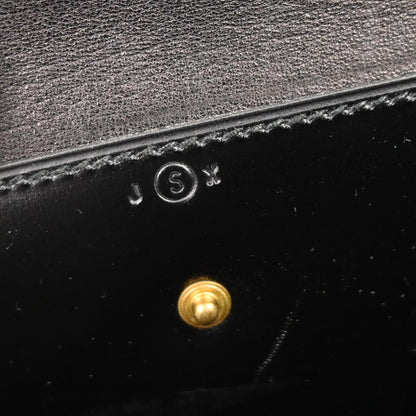 Hermes Black Box Calf Piano Handbag