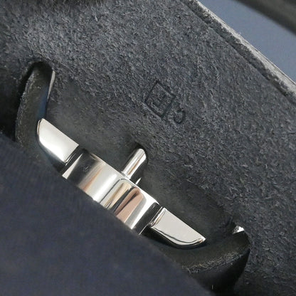 Hermes Beige Navy Toile H Officier Herbag PM 2 in 1 Shoulder Handbag