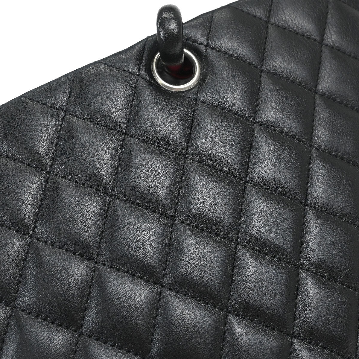 Chanel 2005-2006 Black Calfskin Cambon Ligne Tote Handbag