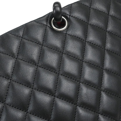 Chanel 2005-2006 Black Calfskin Cambon Ligne Tote Handbag