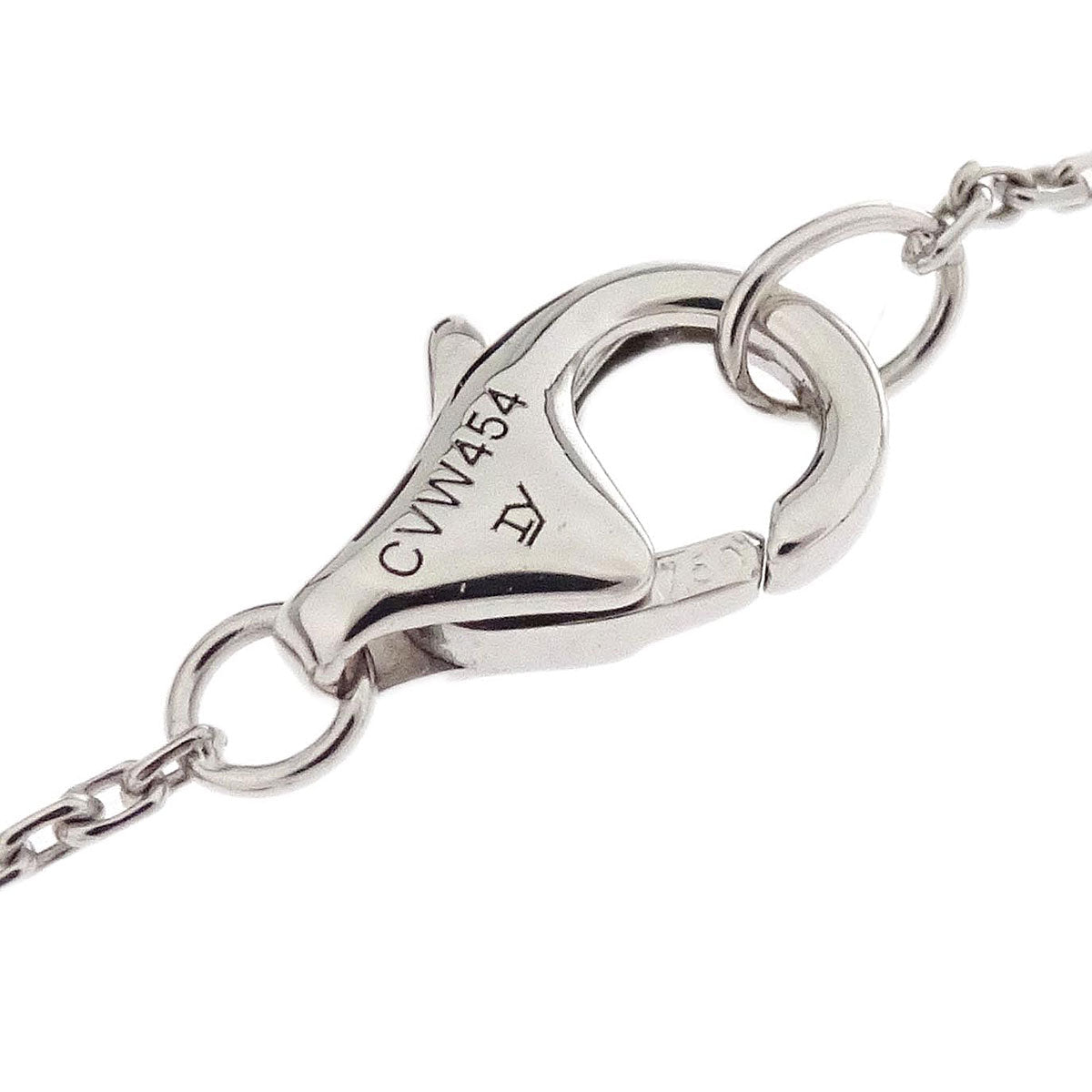Cartier Etincelle Pendant Necklace Silver Au750 Diamond Jewelry