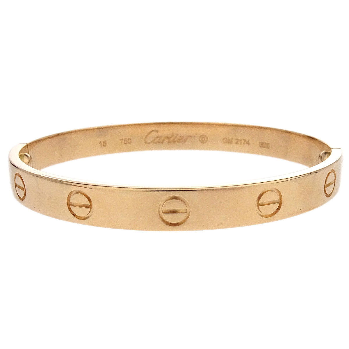 Cartier Love Bracelet Bangle 750 #16 Jewelry