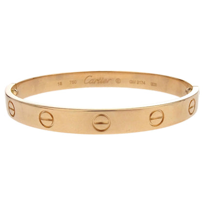 Cartier Love Bracelet Bangle 750 #16 Jewelry