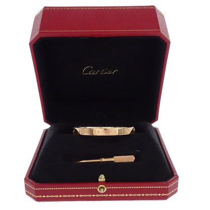 Cartier Love Bracelet Bangle 750 #16 Jewelry