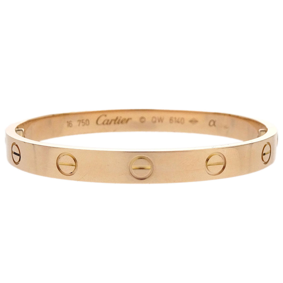 Cartier Love Bracelet Bangle 750 #16 Jewelry