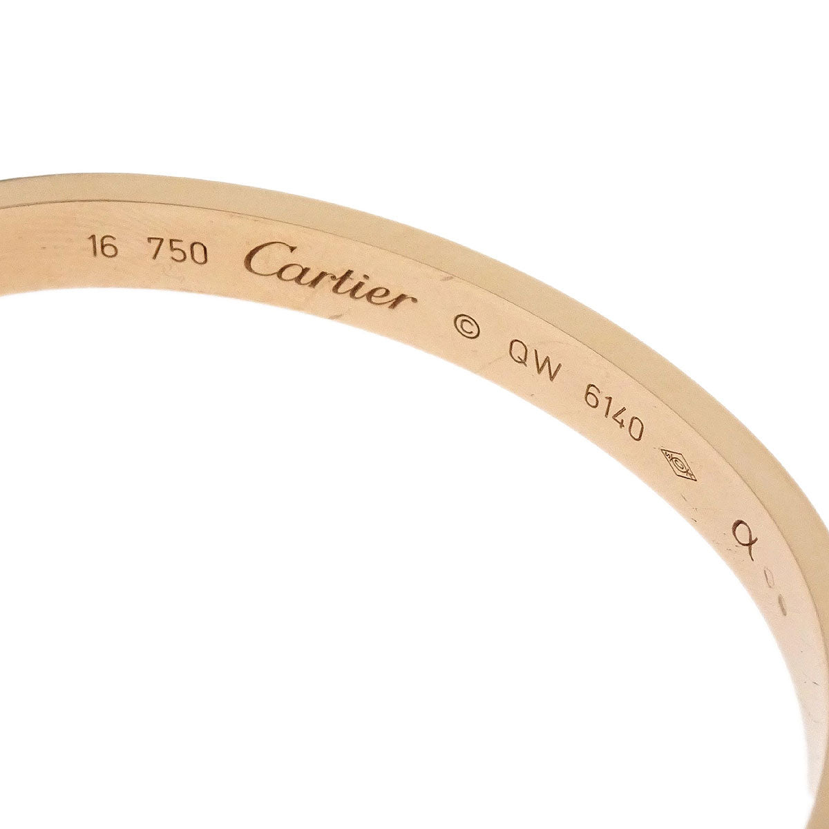 Cartier Love Bracelet Bangle 750 #16 Jewelry