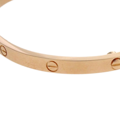 Cartier Love Bracelet Bangle Small Au750 #17 Jewelry