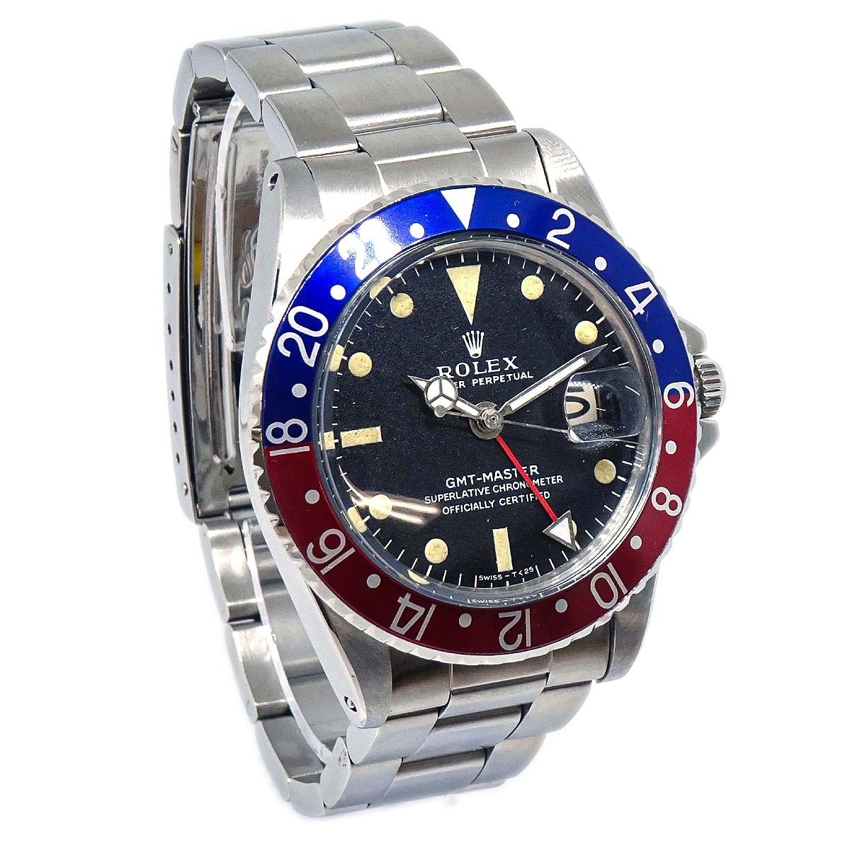 Rolex GMT Master Ref.1675 40mm Self-winding Watch SS