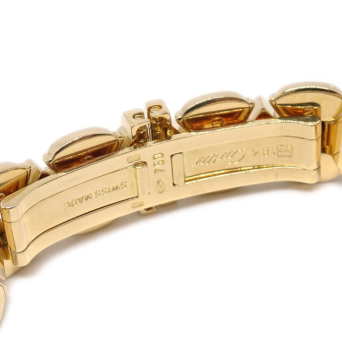 Cartier Baignoire Long Bracelet Ref.1950 Quartz Watch 18KYG Diamond