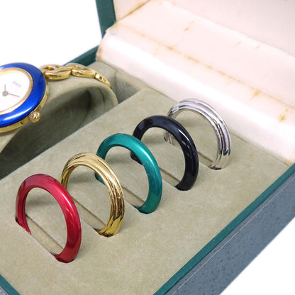 Gucci 11/12.2 Change Bezel Chameleon Quartz Watch SS