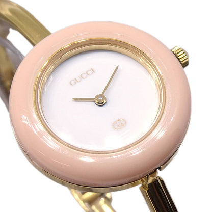 Gucci 11/12 Change Bezel Chameleon Quartz Watch SS
