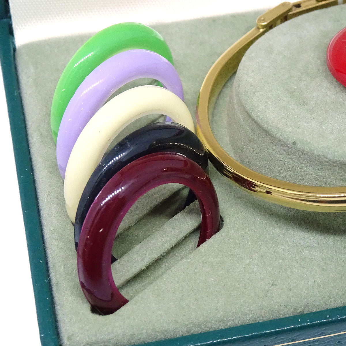 Gucci 11/12.2 Change Bezel Chameleon Quartz Watch SS