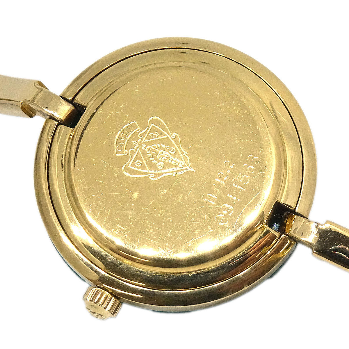 Gucci 11/12.2 Change Bezel Chameleon Quartz Watch SS