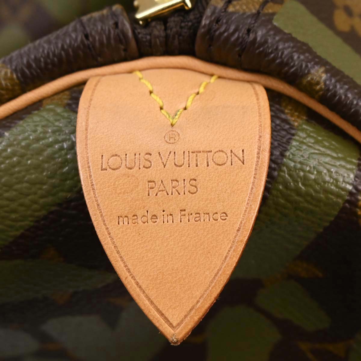 Louis Vuitton Khaki Monogram Graffiti Keepall 50 Duffle Bag M92196