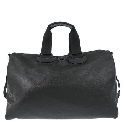 Louis Vuitton 2019 Black Monogram Shadow Speedy Bandouliere 40 M43696