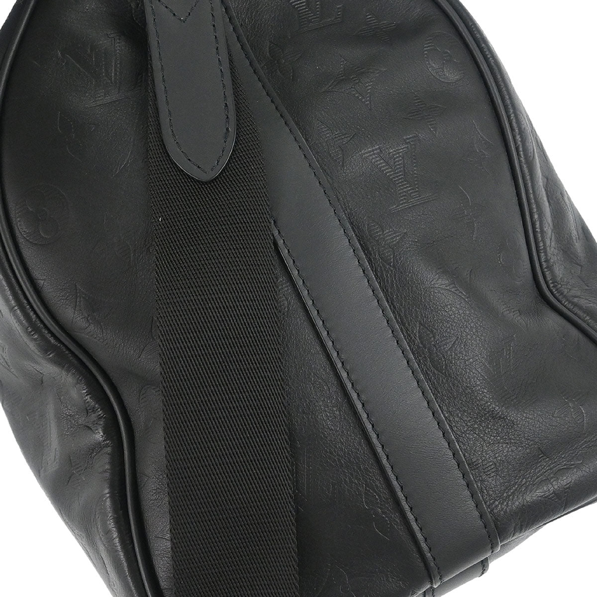 Louis Vuitton 2019 Black Monogram Shadow Speedy Bandouliere 40 M43696