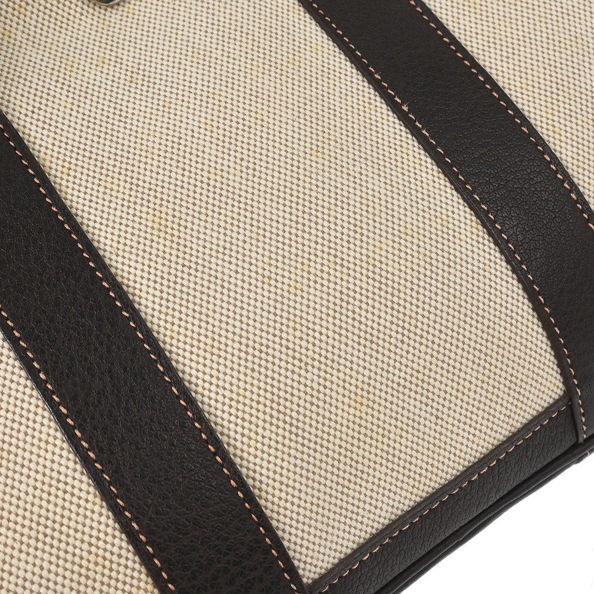 Hermes Beige Toile H Buffalo Garden Party 30 TPM 2way Shoulder Tote Handbag