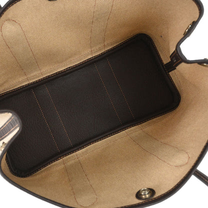 Hermes Beige Toile H Buffalo Garden Party 30 TPM 2way Shoulder Tote Handbag