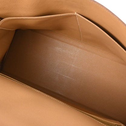 Hermes Natural Courchevel Kelly 40 Retourne Handbag