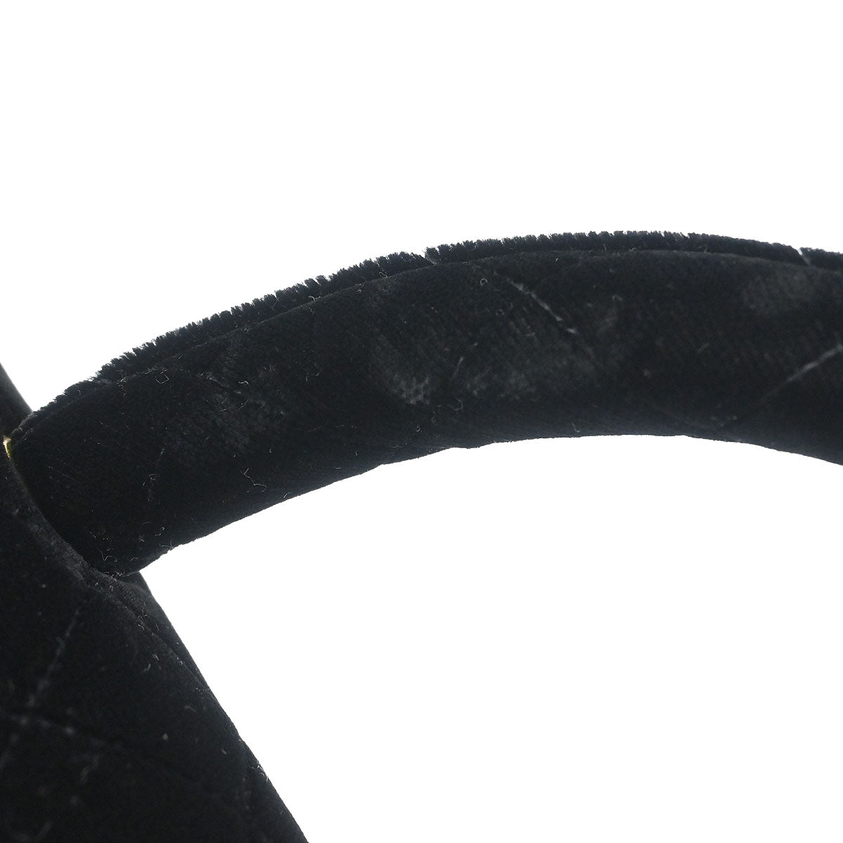 Chanel Black Velvet Classic Single Flap 2 in 1 Handbag Set