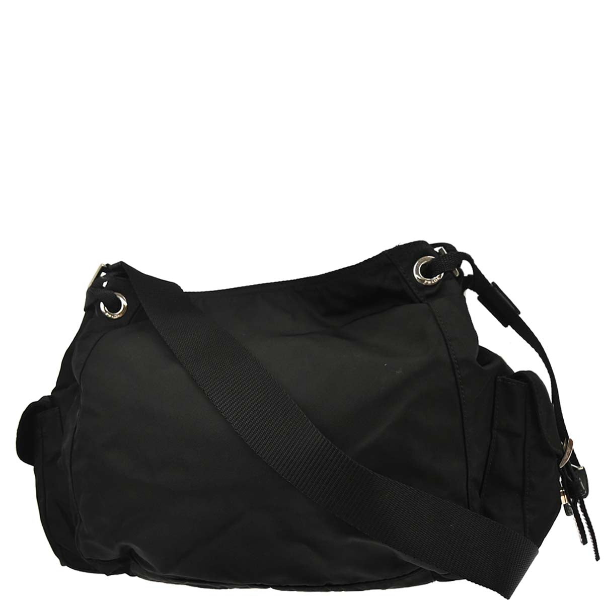 Prada Black Nylon Shoulder Bag