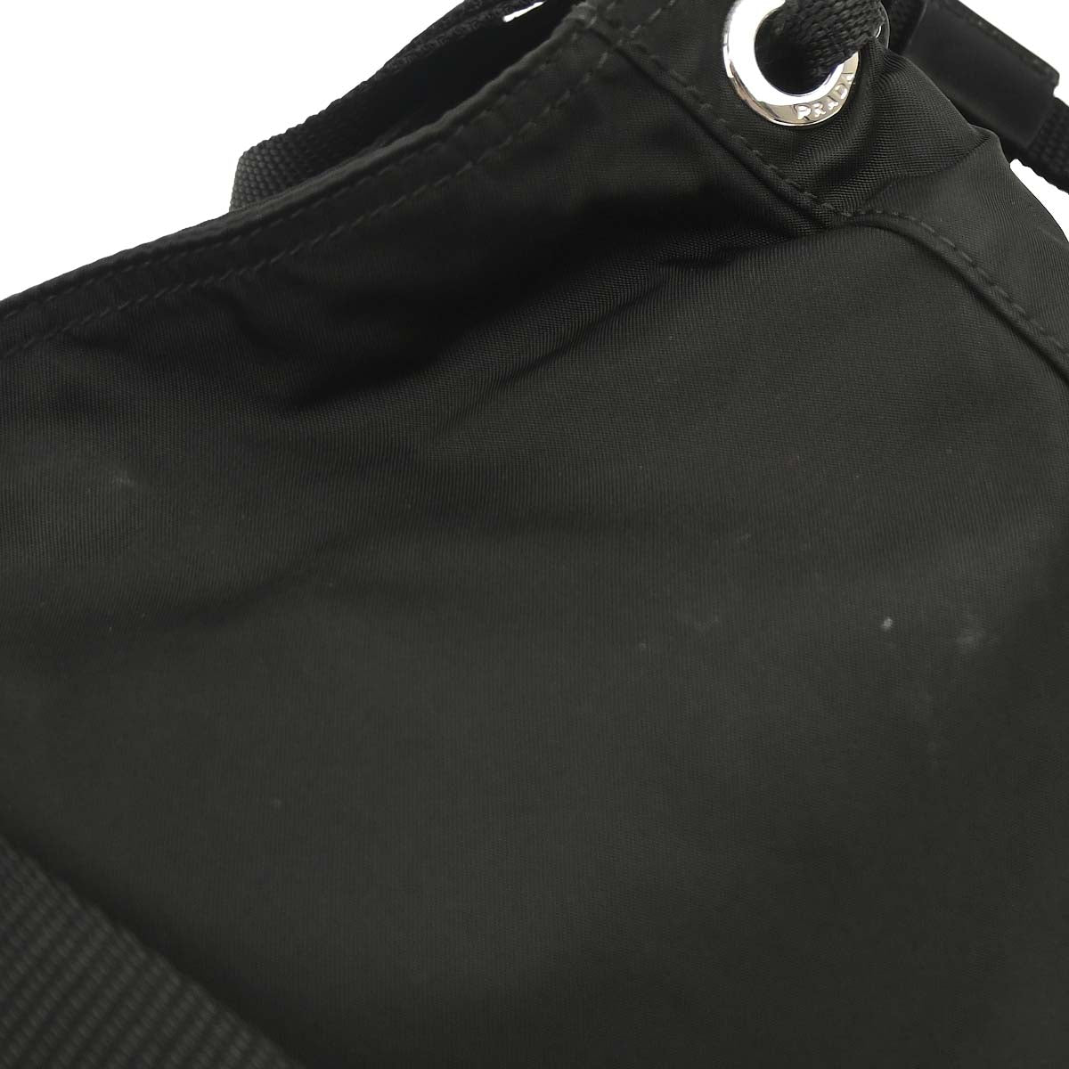 Prada Black Nylon Shoulder Bag