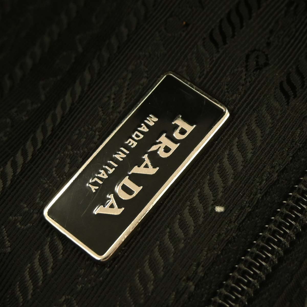 Prada Black Nylon Shoulder Bag