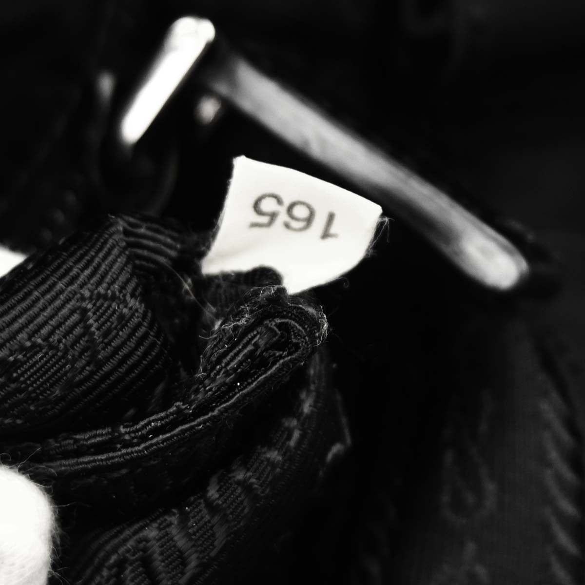 Prada Black Nylon Shoulder Bag