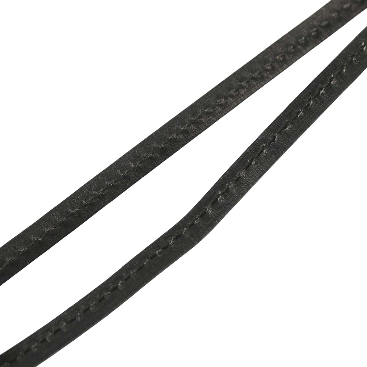 Hermes by Margiela Black Box Calf Clochette Necklace Pendant