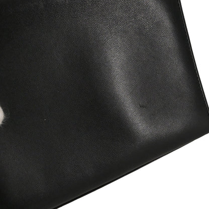 Chanel Black Lambskin Top Handle Handbag