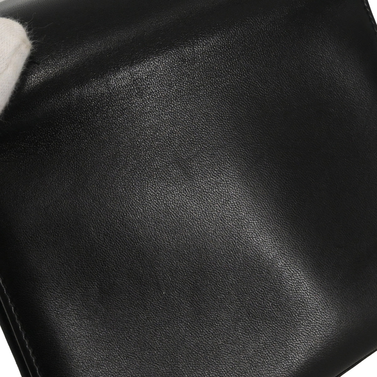 Chanel Black Lambskin Top Handle Handbag