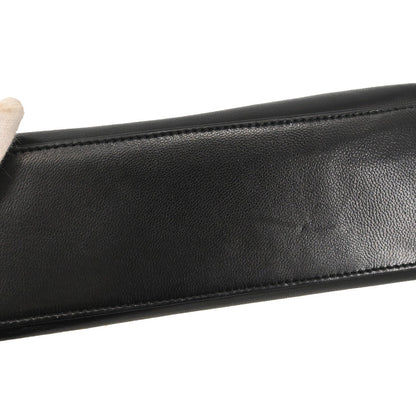 Chanel Black Lambskin Top Handle Handbag