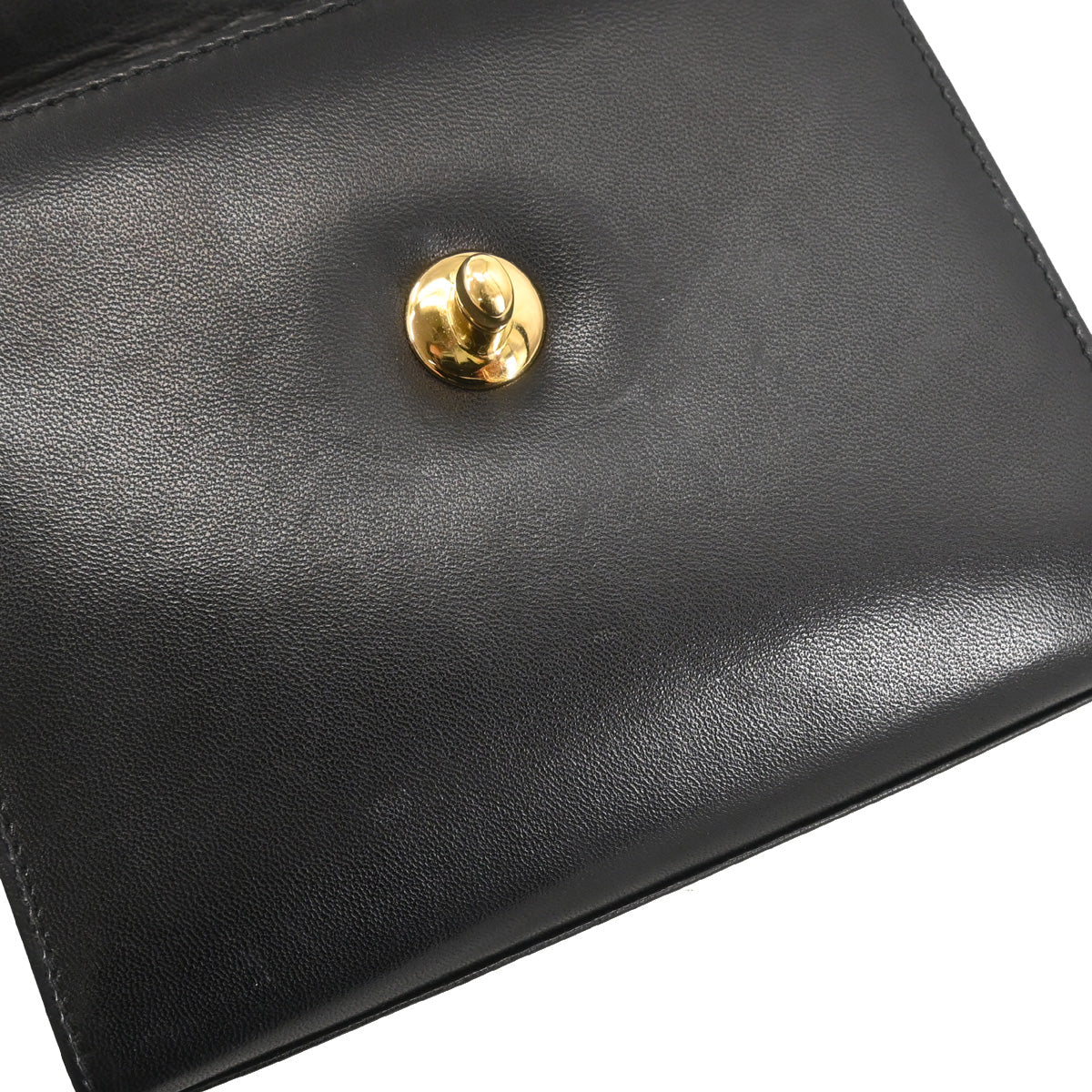 Chanel Black Lambskin Top Handle Handbag