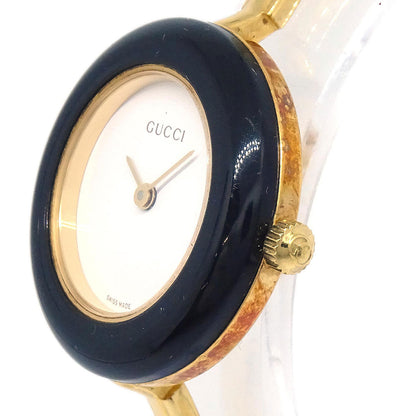 Gucci 11/12.2 Change Bezel Chameleon Quartz Watch SS